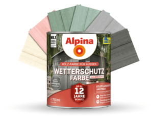 Alpina Wetterschutzfarbe Test
