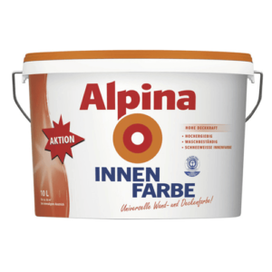 Alpina Innenfarbe für Wände und Decken Test