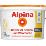 Alpina Universal Decken und Wandfarbe Test