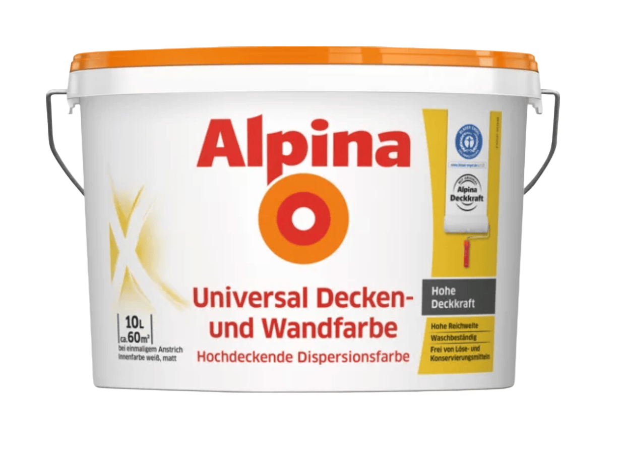 Alpina Universal Decken und Wandfarbe