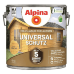 Alpina Universalschutz Holzlasur Test
