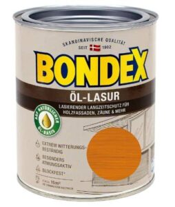 Bondex Öl Lasur Test